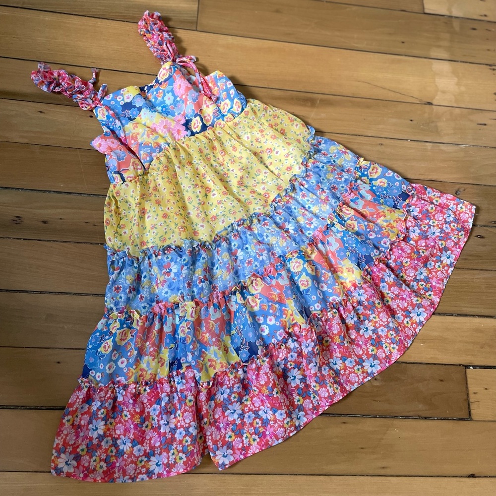 Floral Tiered Spring/ Summer Dress